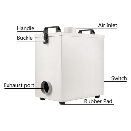 Dūmų nutraukėjas VEVOR Pure Air, 80W