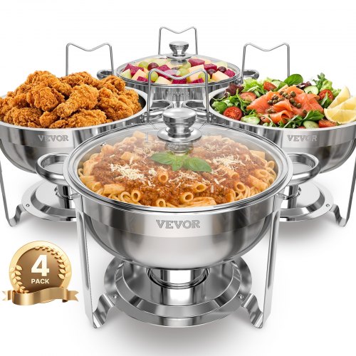 Maisto šildytuvas VEVOR JZYYXCL5LBL4, 4 vnt. rinkinys po 4,7 l