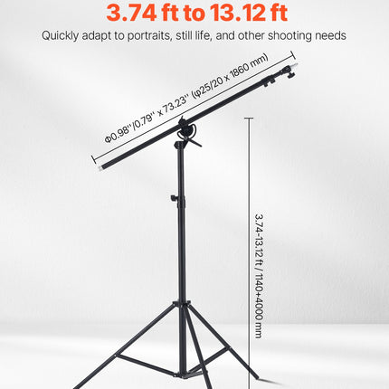 Apšvietimo stovas su gerve VEVOR SH-LS-020, 390 cm aukščio