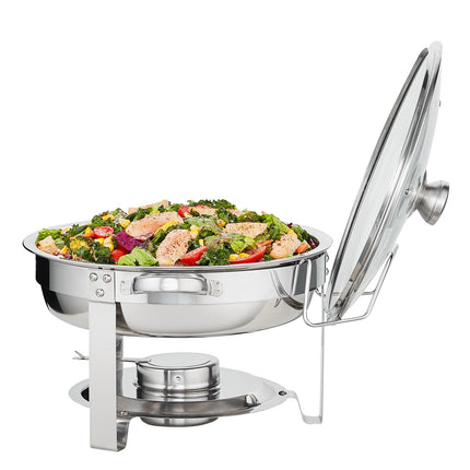 Maisto šildytuvas (Chafing Dish) VEVOR DT-C1036, 2 vnt., 3,8 l talpa
