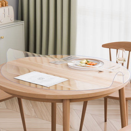 Plastikinė stalo apsauga VEVOR F085-2T-φ122, 122 cm skersmens