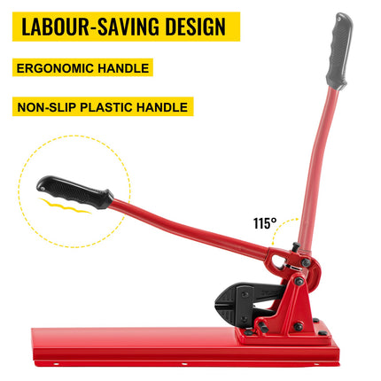 Stalinis trosų kirpimo ir presavimo įrankis VEVOR TD02H, 60 cm