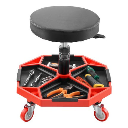 Ratukinė mechaniko kėdė VEVOR XF8308, 136 kg keliamoji galia