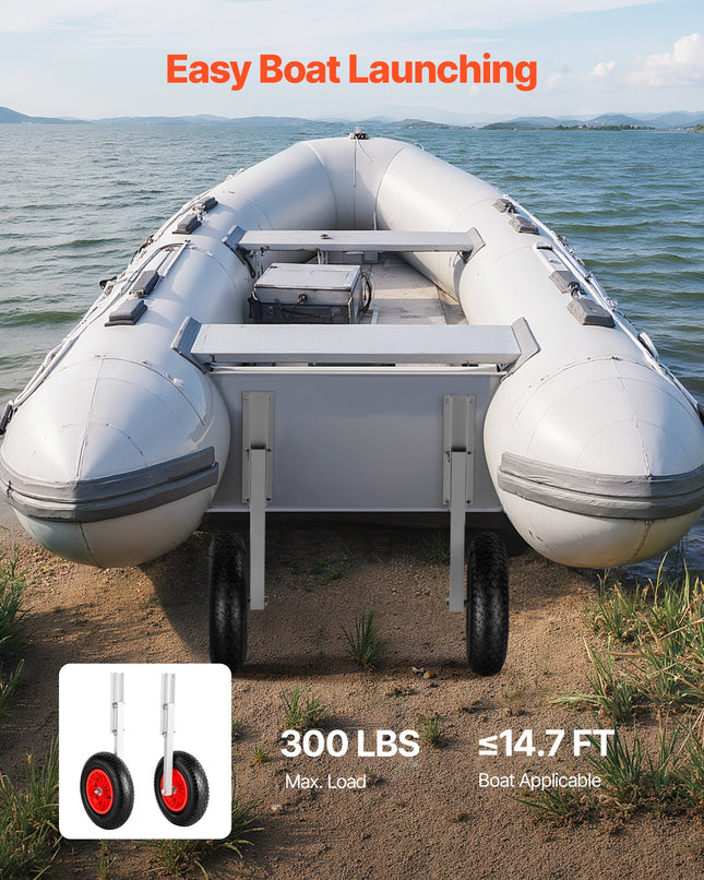 Valties nuleidimo ratai VEVOR CYXSL15300, 136,1 kg keliamoji galia