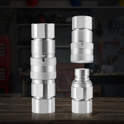 Hidraulinės greitosios jungtys VEVOR LSQ-FF, 1/2" NPT