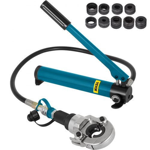 Hidraulinis presavimo įrankis VEVOR V12-28mm TH16-32mm, 6 tonos