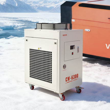 Pramoninis vandens aušintuvas VEVOR CW-6300, 8000 W