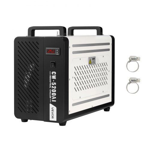 Pramoninis vandens aušintuvas VEVOR CW-5200AI, 1600 W