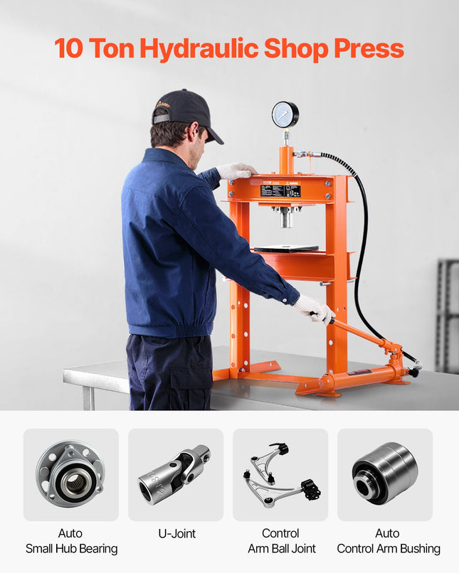 Hidraulinis presas VEVOR ZX0901, 10 t