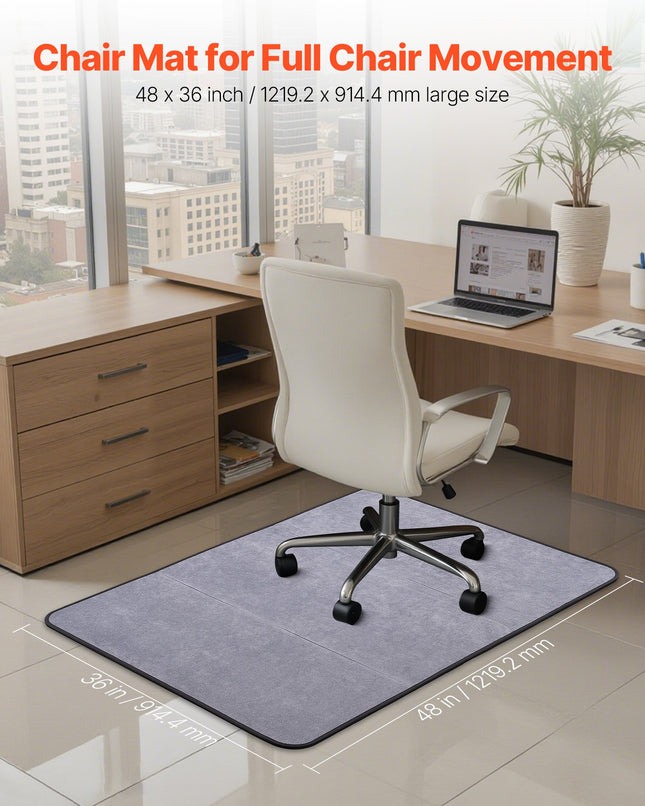 Kėdės kilimėlis VEVOR DXR-3648R, 915 x 1225 mm