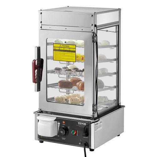 Maisto šildymo vitrina VEVOR SC-500H, 1200W