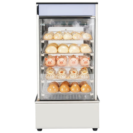 Maisto šildymo vitrina VEVOR NB-500, 1200W, 120L