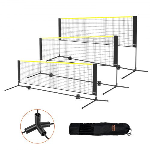 Badmintono tinklo rinkinys VEVOR DKS-11300, 3 m ilgio