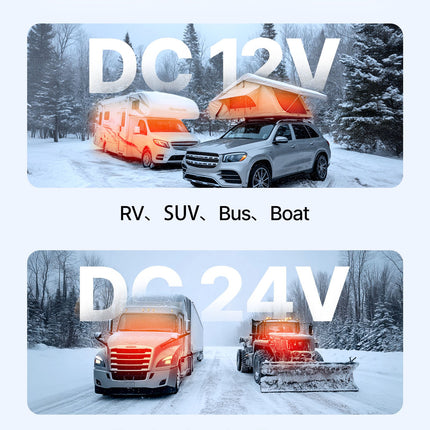 Dyzelinis oro šildytuvas VEVOR CY-32, 5-8 kW