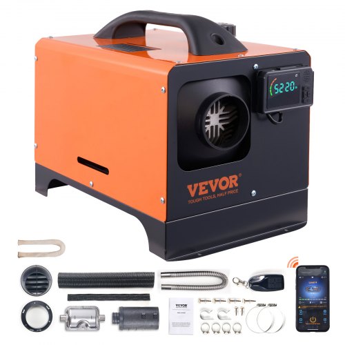 Dyzelinis oro šildytuvas VEVOR XMZ-D1, 5 kW