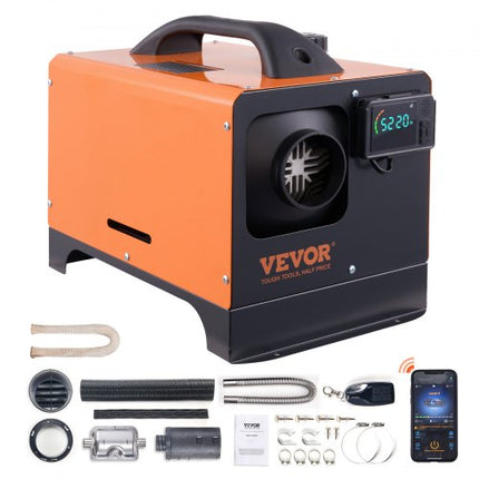 Dyzelinis oro šildytuvas VEVOR XMZ-D1, 8 kW