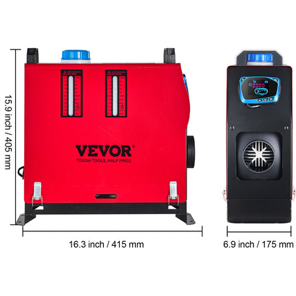 Dyzelinis oro šildytuvas VEVOR WF5001, 8 kW