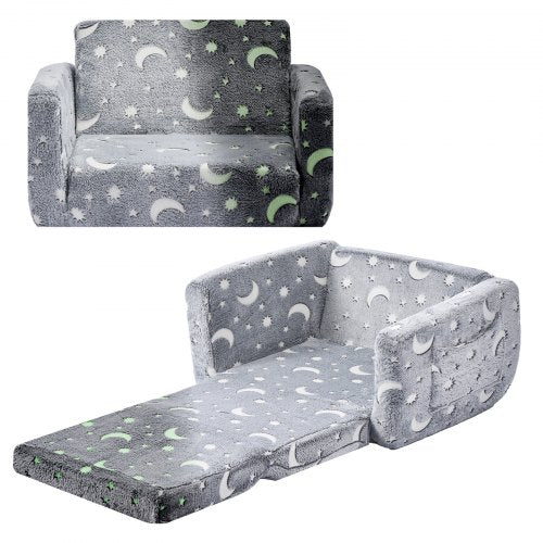 Vaikiška sofa-lova VEVOR SF-1700, šviečianti tamsoje