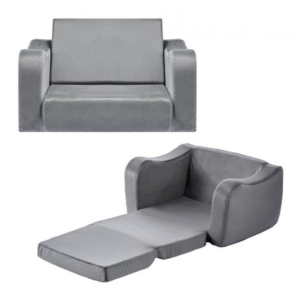 Vaikų sofa-lova VEVOR SF-1567, pilka