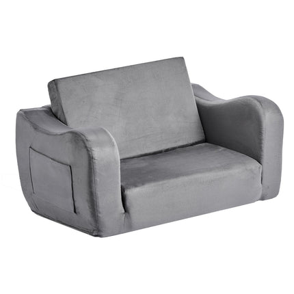 Vaikų sofa-lova VEVOR SF-1567, pilka