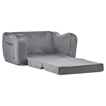 Vaikų sofa-lova VEVOR SF-1567, pilka