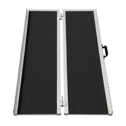 Nešiojama neįgaliųjų vežimėlių rampa VEVOR 1YAZTIV0, 121,9 cm ilgio