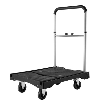 Sulankstomas platforminis vežimėlis VEVOR PZS200P, 150 kg keliamoji galia