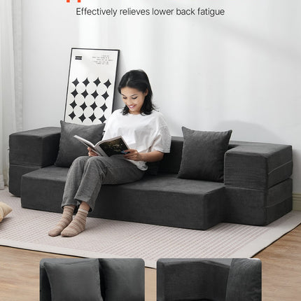 Sulankstoma sofa-lova VEVOR ZDSFD-5, 103 cm pločio