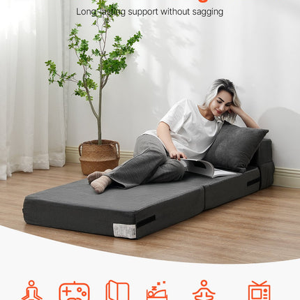 Sulankstoma sofa-lova VEVOR ZDSFD-1, 3-in-1 dizainas