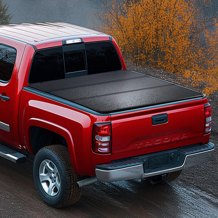 Trigubai sulankstomas pikapo kėbulo uždangalas VEVOR Toyota Tacoma (2016-2023), 1,5 m kėbului