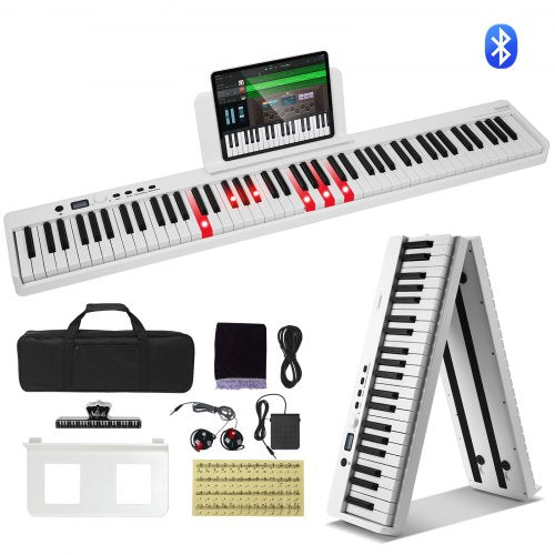 Sulankstomas skaitmeninis pianinas VEVOR BX-20, 88 klavišai