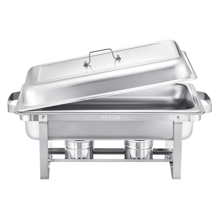 Maisto šildytuvas (Chafing Dish) VEVOR HZ-433, 6 vnt. rinkinys, 7,5 l talpa