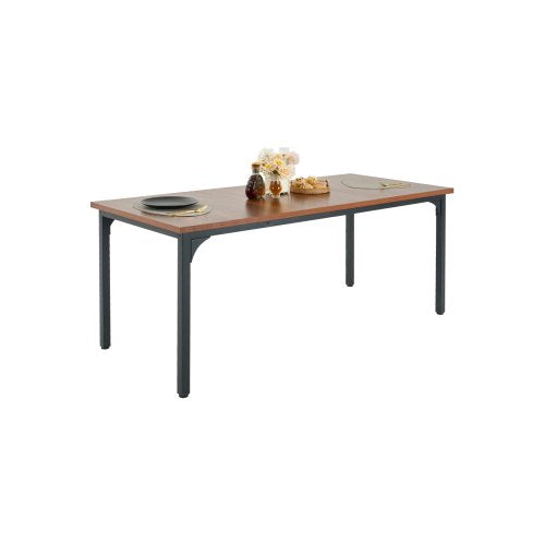 Valgomojo stalas VEVOR SR245385, 180 cm ilgio