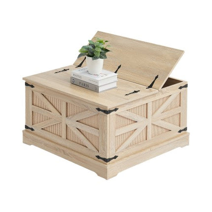 Pintas kavos staliukas VEVOR HYCT-MZBT-008, 80 cm ilgio