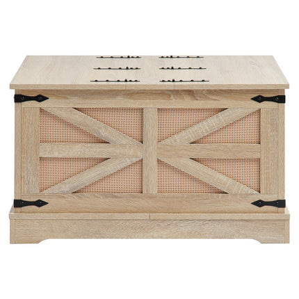Pintas kavos staliukas VEVOR HYCT-MZBT-008, 80 cm ilgio