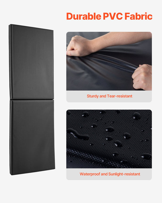 Sienos apsauga sporto salėms VEVOR RL-V005, 150 x 50 x 5 cm