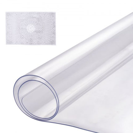 Plastikinė stalo apsauga VEVOR F085-1.5T-041082, 1,5 mm storio