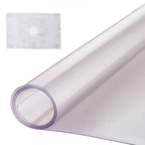 Plastikinė stalo apsauga VEVOR F085-1.5M-061124, 1,5 mm storio