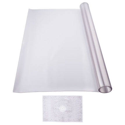 Plastikinė stalo apsauga VEVOR F085-1.5M-061124, 1,5 mm storio