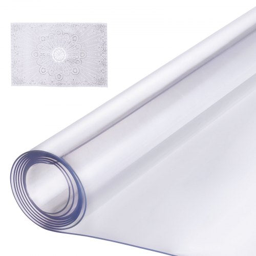 Plastikinė stalo apsauga VEVOR F085-1.5T-061248, 1,5 mm storio