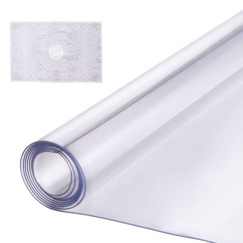 Plastikinė stalo apsauga VEVOR F085-1.5T-092124, 91x122 cm