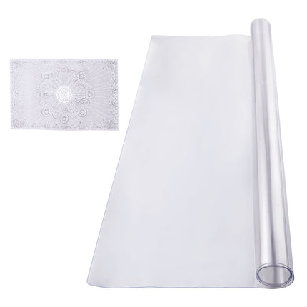 Plastikinė stalo apsauga VEVOR F085-1.5T-092140, 91,4 x 137,2 cm, 1,5 mm storio