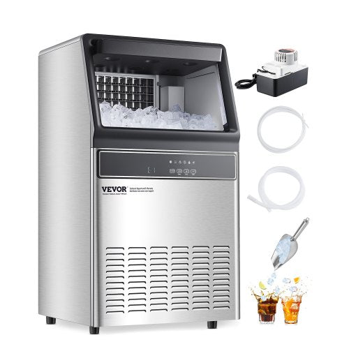 Ledo gaminimo aparatas VEVOR IMC9000B-CB, 50 kg/24 val.