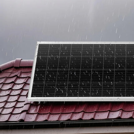 Saulės elektrinės komplektas VEVOR 200W, 12V su 50Ah akumuliatoriumi ir 800W inverteriu