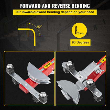 Vamzdžių lenkimo prietaisas VEVOR CT-999RF, 1/4"–7/8"