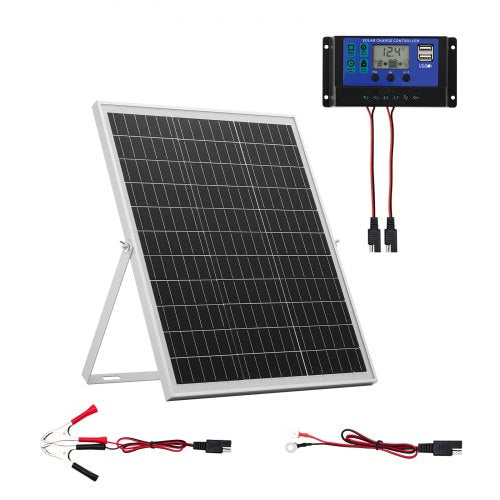 Saulės baterijų įkroviklis VEVOR 25W, 12V su MPPT valdikliu