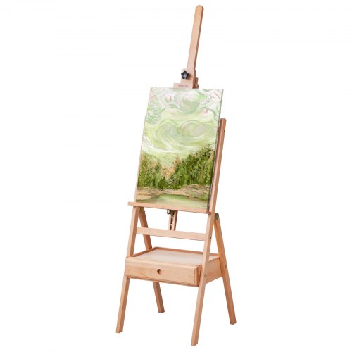 H formos studijinis molbertas VEVOR HJ-2A, drobėms iki 92 cm
