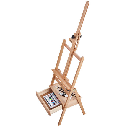 H formos studijinis molbertas VEVOR HJ-2A, drobėms iki 92 cm