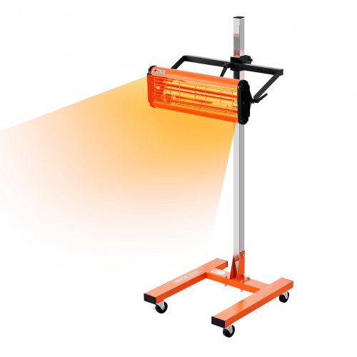 Infraraudonųjų spindulių džiovinimo lempa VEVOR 1A, 1500W