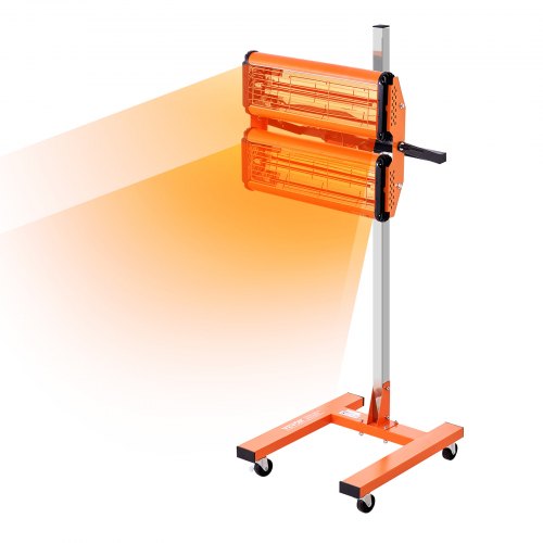Infraraudonųjų spindulių džiovinimo lempa VEVOR 2A, 2200 W